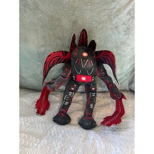 NEW Titan Clock Man Skibidi Toilet Red Plush Doll Toys Anime